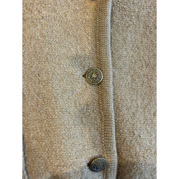 Worthington Brown Cable Knit Cardigan - Picture 6 of 6